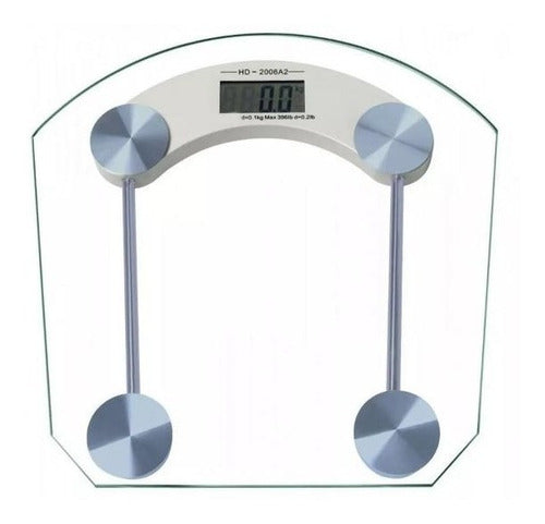 Bascula Digital en vidrio