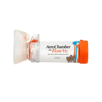 Inhalocamara - AeroChamber Plus Flow-Vu - Naranja